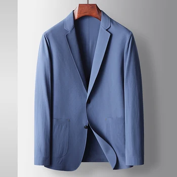 C2202 Весенне-летний солнцезащитный крем, Новый мужской повседневный костюм, молодежная тонкая легкая деловая солнцезащитная куртка осень