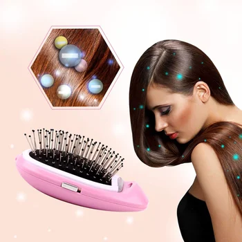 Портативная электрическая ионная расческа для волос с отрицательными Ионами Расческа для моделирования и укладки волос Расческа для волос